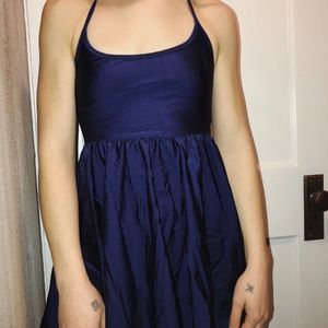 Blue Figure Skater Dress
